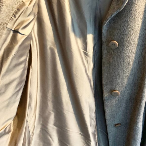 *VINTAGE* JONES NEW YORK CASHMERE COAT - Picture 3 of 5